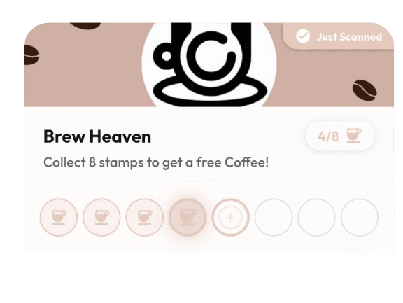Digital Loyalty Card Example